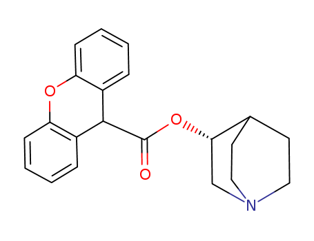 3-QUINUCLIDINYL XANTHENE-9-CARBOXYLATE