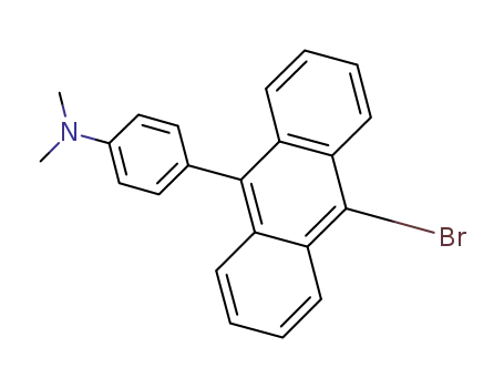 Benzenamine, 4-(10-bromo-9-anthracenyl)-N,N-dimethyl-