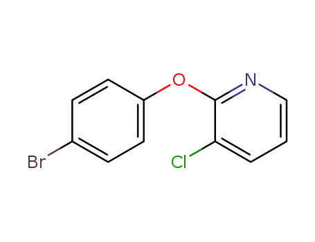 2-(4-bromophenoxy)-3-chloropyridine