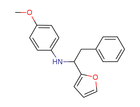 (1-FURAN-2-YL-2-PHENYL-ETHYL)-(4-METHOXY-PHENYL)-AMINECAS