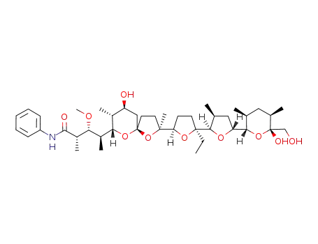 Molecular Structure of 1159569-76-2 (monensin N-phenylamide)