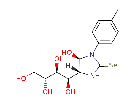 (4R,5R)-5-hydroxy-1-(p-methylphenyl)-4-(D-arabino-tetritol-1-yl)imidazolidine-2-selone