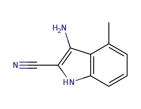 3-amino-4-methylindole-2-carbonitrile
