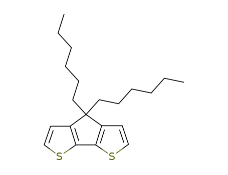 Molecular Structure of 153312-86-8 (4,4-Dihexyl-4H-cyclopenta[1,2-b:5,4-b']dithiophene)