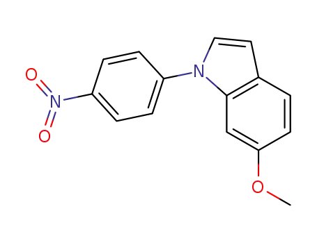 Molecular Structure of 1234333-70-0 (6-methoxy-1-(4-nitrophenyl)-1H-indole)