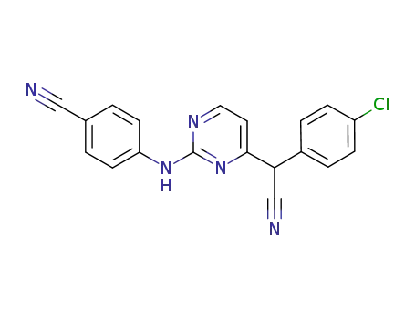 C<sub>19</sub>H<sub>12</sub>ClN<sub>5</sub>