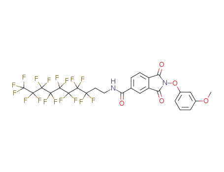 C<sub>26</sub>H<sub>15</sub>F<sub>17</sub>N<sub>2</sub>O<sub>5</sub>