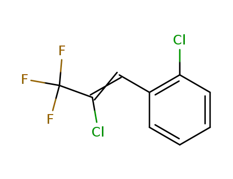 Benzene, 1-chloro-2-(2-chloro-3,3,3-trifluoro-1-propenyl)-