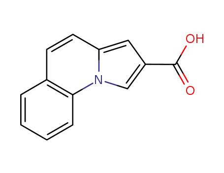 Molecular Structure of 76577-83-8 (Pyrrolo[1,2-a]quinoline-2-carboxylic acid)
