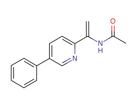 N-(1-(5-phenyl-2-pyridinyl)vinyl)acetamide
