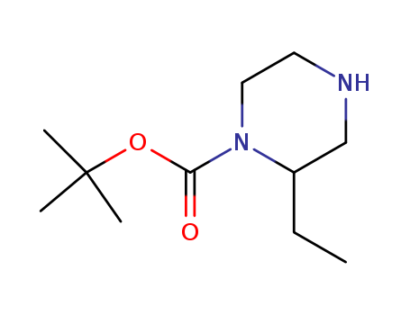 1-N-(tert-butoxycarbonyl)-2-ethyl-piperazine