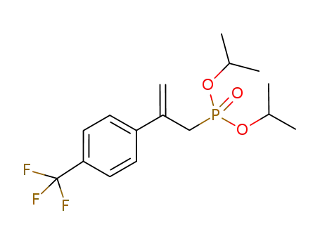 di-i-propyl 2-(4-(trifluoromethyl)phenyl)allylphosphonate