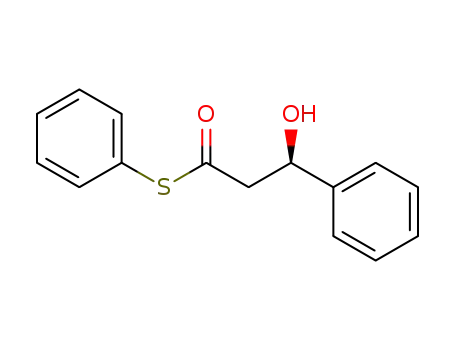 S-Phenyl (betaR)-beta-hydroxybenzenepropanethioate