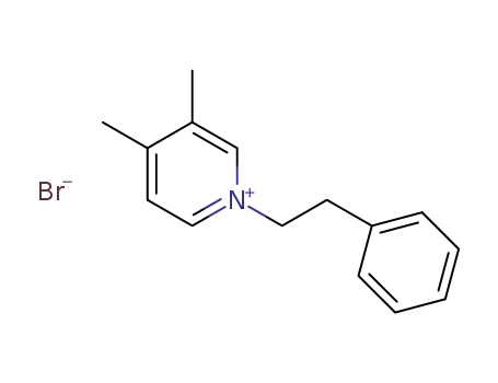 Molecular Structure of 102-64-7 (3,4-dimethyl-1-(2-phenylethyl)pyridinium)