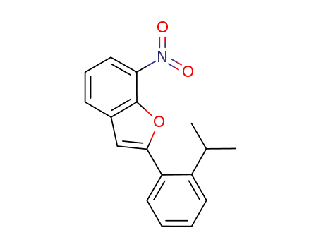 2-[2-(1-methylethyl)phenyl]-7-nitro-1-benzofuran