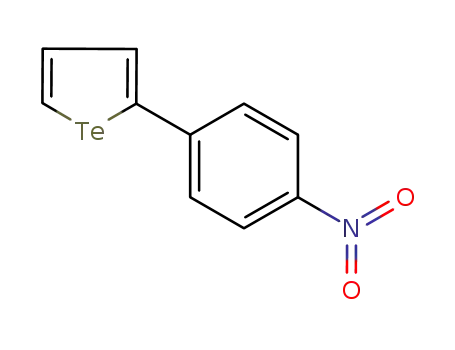 Molecular Structure of 1200687-96-2 (2-(4-nitrophenyl)tellurophene)