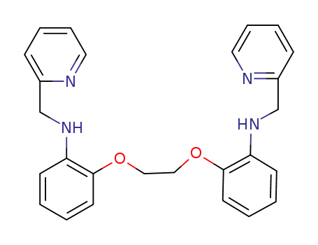 Molecular Structure of 1260103-17-0 (2,2'-(ethane-1,2-diylbis(oxy))bis(N-(pyridine-2-ylmethyl)aniline))