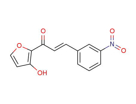 (2E)-1-(3-hydroxyfuran-2-yl)-3-(3-nitrophenyl)prop-2-en-1-one