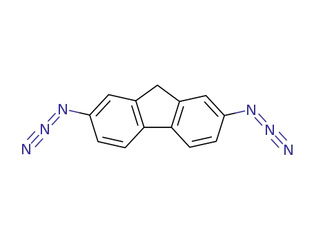 Molecular Structure of 72045-59-1 (2,7-diazido-9H-fluorene)