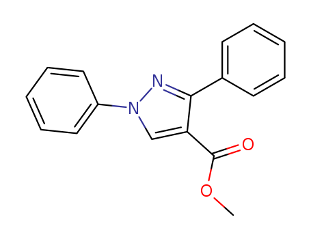 1H-Pyrazole-4-carboxylic acid, 1,3-diphenyl-, methyl ester