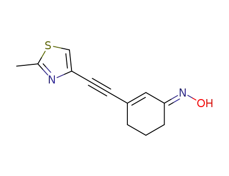 (E)-3-((2-methylthiazol-4-yl)ethynyl)cyclohex-2-enone oxime