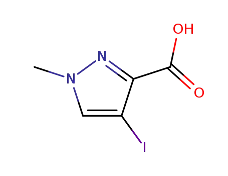 4-IODO-1-METHYL-1H-PYRAZOLE-3-카르복실산