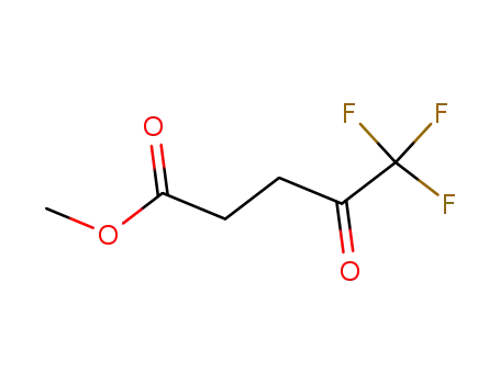 Molecular Structure of 22581-31-3 (Pentanoic acid, 5,5,5-trifluoro-4-oxo-, methyl ester)
