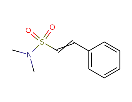Molecular Structure of 13719-45-4 (N,N-dimethyl-2-phenylethenesulfonamide)