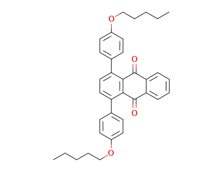 1,4-bis(4-n-pentyloxyphenyl)anthraquinone