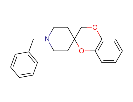 spiro[(2,3-dihydro-1,4-benzodioxine)-2,4'-(N-benzylperidine)]