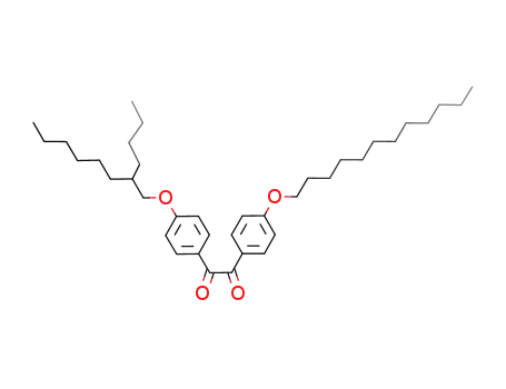 Molecular Structure of 1219732-56-5 (4-dodecyloxy-4'-(2-butyloctyloxy)benzil)
