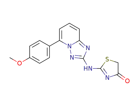 2-[5-(4-methoxy-phenyl)-[1,2,4]triazolo[1,5-a]pyridin-2-ylamino]-thiazol-4-one