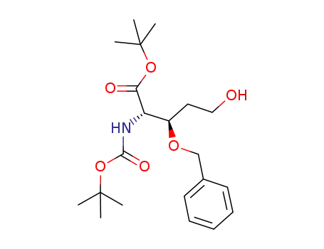 N-Boc-3-O-benzyl-(2S,3R)-2-amino-3,5-dihydroxyvaleric acid tert-butyl ester