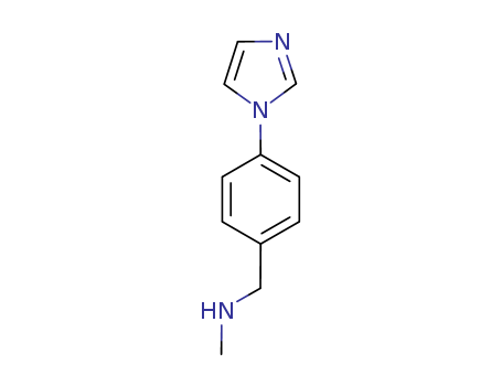 1-(4-imidazol-1-ylphenyl)-N-methylmethanamine