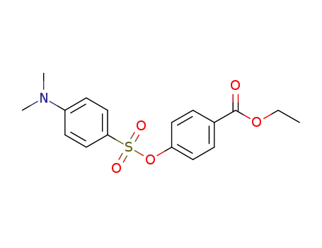 4-(ethoxycarbonyl)phenyl 4-(dimethylamino)benzenesulfonate