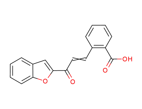 Benzoic acid, 2-[3-(2-benzofuranyl)-3-oxo-1-propenyl]-