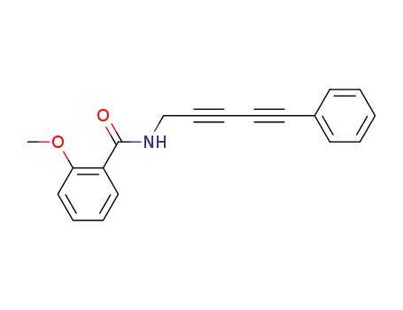 2-methoxy-N-(5-phenylpenta-2,4-diynyl)benzamide