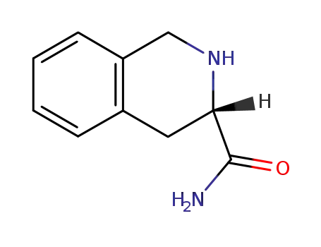 (3S)-1,2,3,4-테트라히드로이소퀴놀린-3-카르복사미드