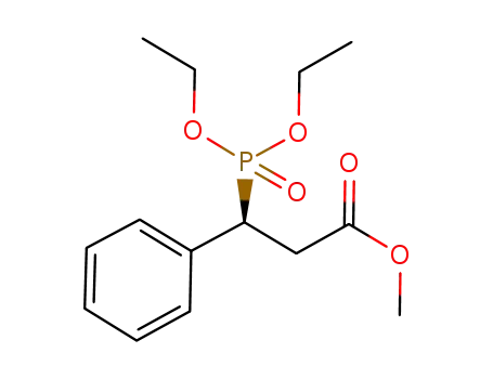 (S)-methyl 3-(diethoxyphosphoryl)-3-phenylpropanoate