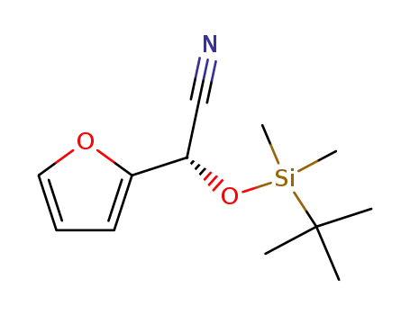 (alphaS)-alpha-[[(1,1-Dimethylethyl)dimethylsilyl]oxy]-2-furanacetonitrile