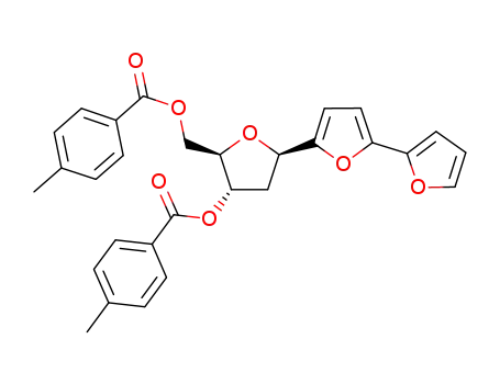 1β-[5-(furan-2-yl)furan-2-yl]-1,2-dideoxy-3,5-di-O-p-toluoyl-D-ribofuranose