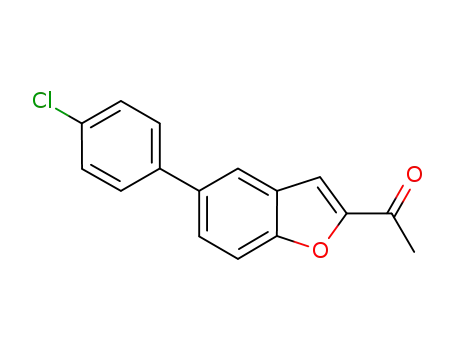 2-acetyl-5-(4-chlorophenyl)benzofuran