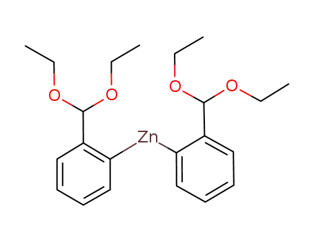 Molecular Structure of 1256169-22-8 (bis[2-(diethoxymethyl)phenyl]zinc)