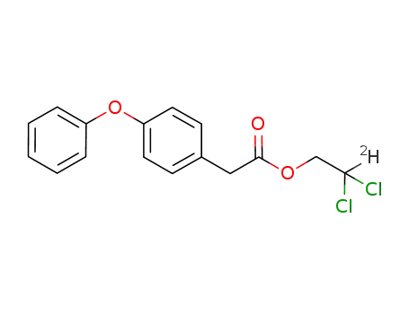 4-phenoxyphenylacetic acid 2-deuterio-2,2-dichloroethyl ester