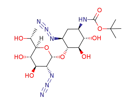 2',3-diazido-1-N-[(tert-butoxy)carbonyl]-6'-(R)-methyl-paromamine