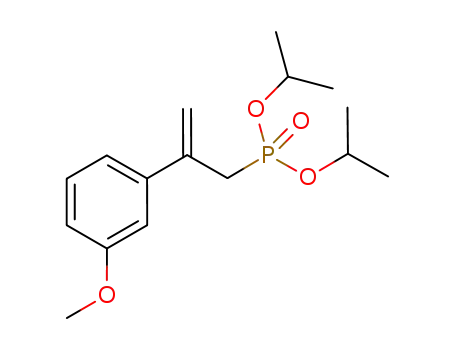 di-i-propyl 2-(3-methoxyphenyl)allylphosphonate
