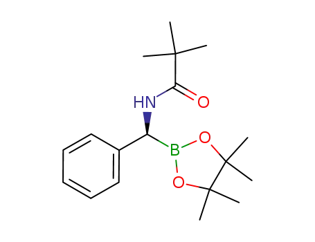 (S)-(+)-N-[phenyl(4,4,5,5-tetramethyl-1,3,2-dioxaborolan-2-yl)methyl]pivalamide