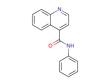 4-Quinolinecarboxamide, N-phenyl-