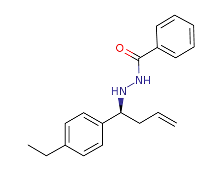 (S)-N'-[1-(4-ethylphenyl)but-3-enyl]benzohydrazide