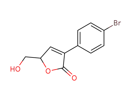 3-(4-bromophenyl)-5-hydroxymethyl-2,5-dihydrofuran-2-one